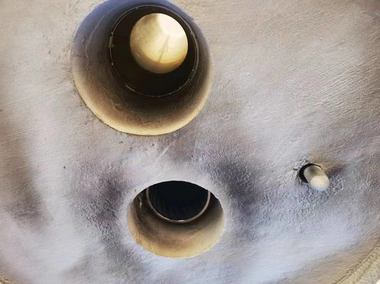 Duurzame Pollepel Voorverwarming Apparatuur voor Aardgas Energievoorziening en IJzer Stalen Buitenmantel Materiaal