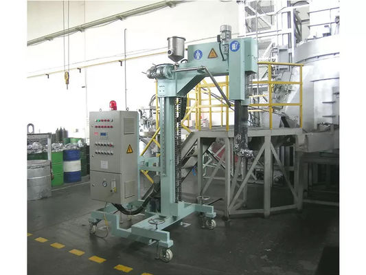Aluminium legering ontgassingsproduct 3000 kg Totaal machinegewicht En raffinage ontgassingstijd Min 0 ¢ 99 Voor snelle productie
