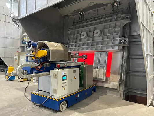 Verstelbare afgasmachine voor het raffineren van aluminium met een raffinagegasdruk van 0,1 tot 0,6 MPa en een deeltjesgrootte van mm ≤ 5