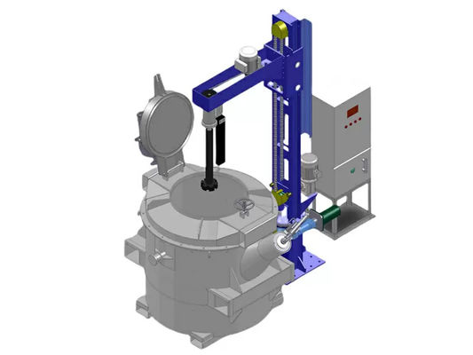 Verbeter de aluminiumproductie met 4 rotoren Aluminium ontgasmachine 0-600 R/min Grafiet rotorsnelheid en O2ppm≤5