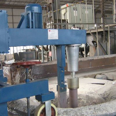 Mobiele machine voor het ontgassen van aluminiumraffinage voor elektrische draden met een diameter ≥ 2,5 mm2