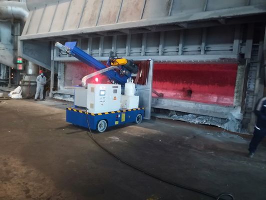 Grafietrotorsnelheid 0 ¥ 400 r/min Roterende vloeistofinspuitmachine voor het raffineren van aluminium