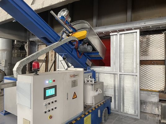 Grafietrotorsnelheid 0 ¥ 400 r/min Roterende vloeistofinspuitmachine voor het raffineren van aluminium