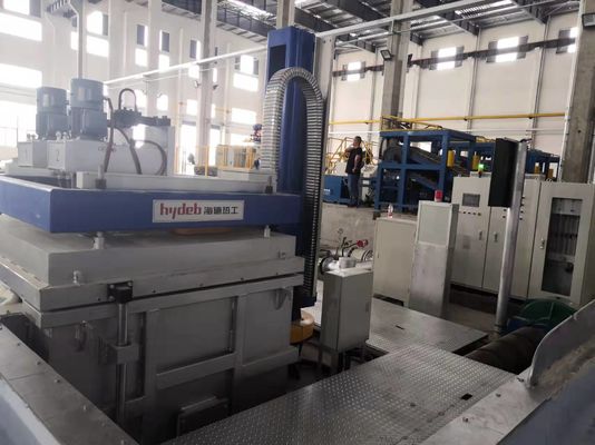 60% ontgassingsdoeltreffendheid Aluminium ontgassingsmachine Temperatuurverhoging minder dan 35 °C