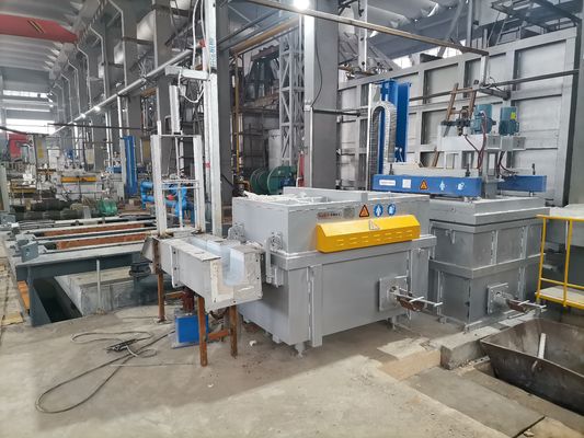 Aluminium On-line ontgasmachine voor het bereiken van optimale en efficiënte aluminiumproductie