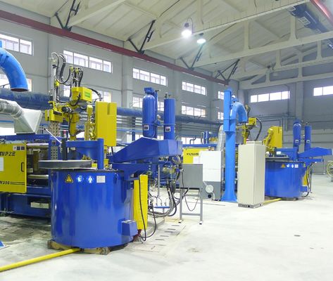 Gesmolten aluminiumverwarmer Aluminiumsmeltoven met dubbelpunttemperatuurregeling Uniforme temperatuur ≤±5C