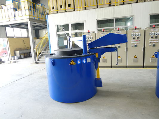 850 °C Temperatuur van gesmolten aluminium Aluminium smeltoven met een temperatuuruniformiteit ≤ ± 5 °C