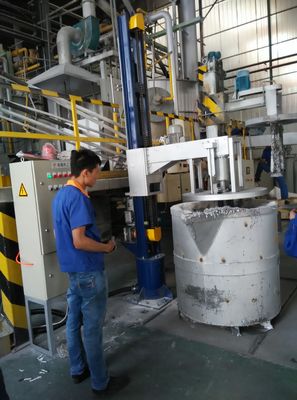 50 Hz Frequentie aluminium Raffinage ontgasmachine met ≥ 99,996% Raffinated Gas Reinheid efficiency en precisie