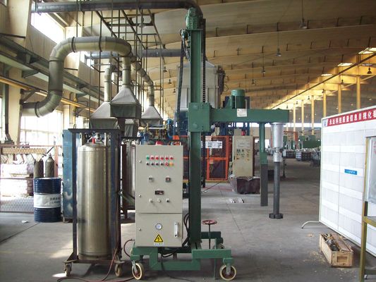 Reinigheid Roterende ontgassingseenheid met instelbare gasstroom 15-30 L/min Grafietrotorsnelheid r/min 0-600 Raffineerd gas zuiverheid ≥99.996