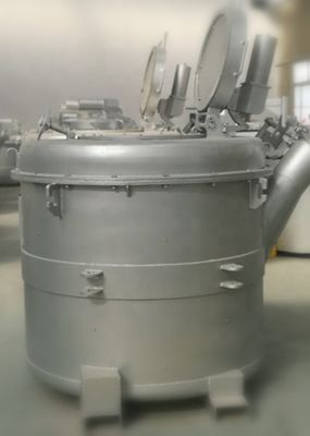 360° Rotation Aluminum Liquid Transfer Bag with Forklift Type and Teapot Design for Molten Aluminum