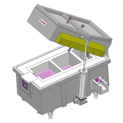 Maximale temperatuur is afhankelijk van het materiaal Filtratie doos Voor gesmolten aluminium Filtratiemethode Keramische schuimplaat