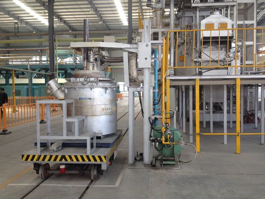 Glanzige oppervlakte afwerking Gesmolten aluminium overbrengingsladders voor temperatuur gesmolten metaal overbrengingsoperaties