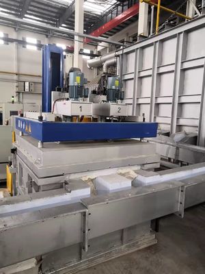 Grafietasmateriaal Roterende ontgassingseenheid met driefasige vierdraadstroomvoorziening 100-500 Rpm Rotatiesnelheid