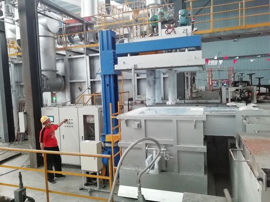 50 Hz Frequency Box Type In Line Rotary Degassing Unit met kraanheffen