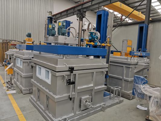 60% ontgassingsefficiëntie Doos Type In Line Rotary Ontgassing Unit 220V/380V Voeding