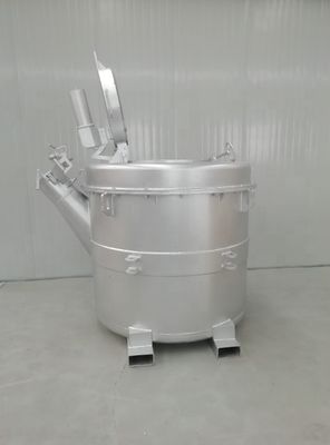Gesmolten aluminium transferladles met aangepaste deksel