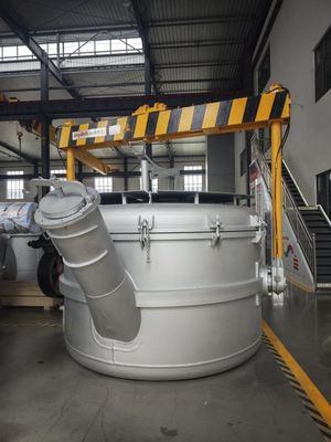 CE-gecertificeerde gietijzeren aluminium transportketels met een temperatuurbereik tot 1200°C