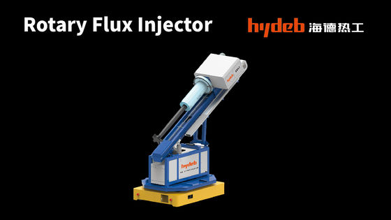Hydeb HDR Rotary Flux Injector voor het raffineren van aluminium smelt