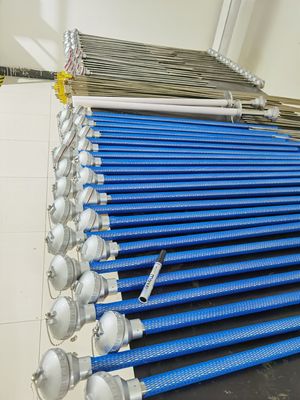 Thermokoppel Temperatuursensor met Seebeck-spanningmeting en verbinding van ongelijke metalen