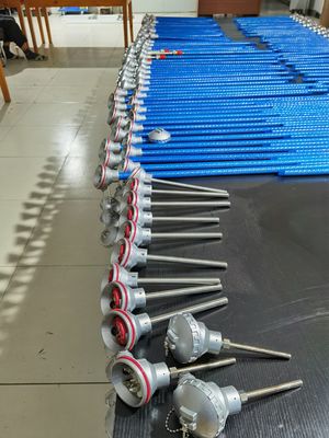 Thermokoppel Temperatuursensor met Seebeck-spanningmeting en verbinding van ongelijke metalen