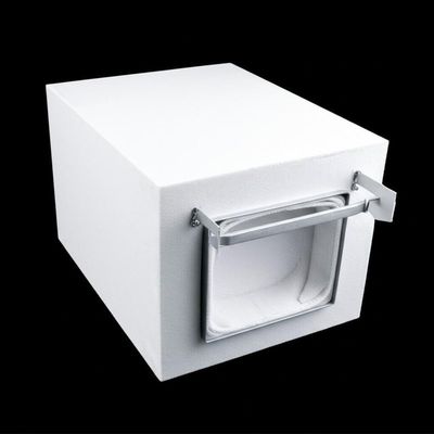 17 inch keramische schuimfilterplaat Filtratie doos met 850°C maximale temperatuur en 5 T/H stroom voor aluminium smelten