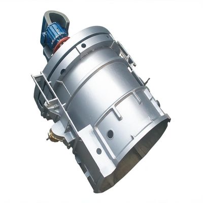 Cilindrische gietpotten voor gesmolten aluminium met kantelmogelijkheid