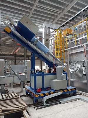 930 kg 880mm Baar het Kleine Elektrische Aluminium het Smelten Ovenaluminium Snelle Smelten