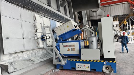930 kg 880mm Baar het Kleine Elektrische Aluminium het Smelten Ovenaluminium Snelle Smelten