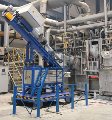 930 kg 880mm Baar het Kleine Elektrische Aluminium het Smelten Ovenaluminium Snelle Smelten