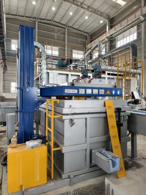 Plaattype 3500kg de Oven van de Aluminiumholding voor het Afgietsel van de Aluminiumlegering