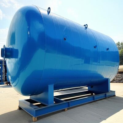 DBF Deep Bed Filtration Tank met 400 mm filterlaag voor massaproductie en hoogzuivere aluminiumtoepassingen