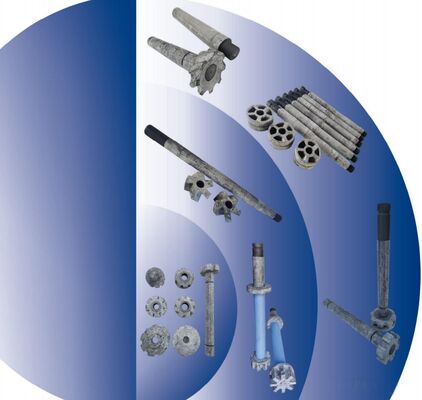 Grafiet Rotoras voor Roterende Flux Injector met Hoge Temperatuurbestendigheid, Thermische Schokbestendigheid en Zelfsmering