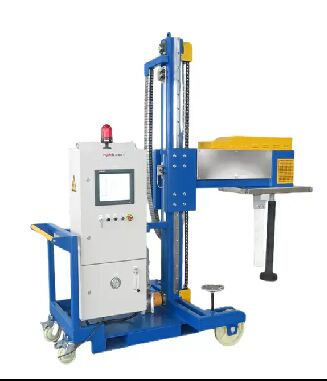 HYDEB Rotary Degassing Machine voor gesmolten aluminium met ≤ 5 ppm zuurstofgehalte, verstelbare rotorsnelheid 100-600 tpm & corrosiebestendige grafietrotor