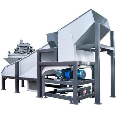 Roterende vloeistofinjector met instelbare ontgasingssnelheid en grafietrotorschacht voor de veredeling van aluminium met hoog zuiverheidszuurgas