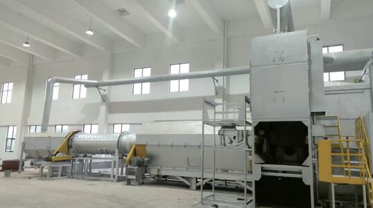 Automatische apparatuur voor het behandelen van aluminiumslak met PLC-besturingssysteem voor een hoge terugwinningsefficiëntie en een compacte voetafdruk