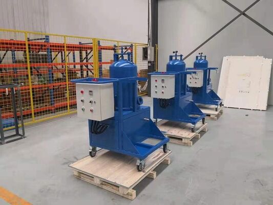 Injectiemachine voor de inject van vloeistof van 120 L met een schroefcapaciteit met 30° rotoroscillatie en 0-500 G/min injectie voor de aluminiumraffinage