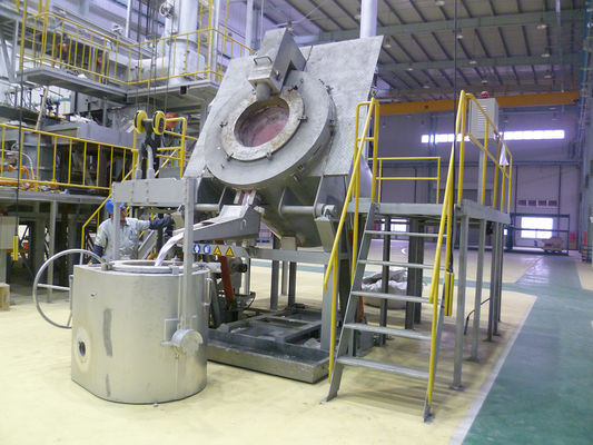 1000 kg capaciteit Aluminiumhoudende oven voor het bewaren van smeltkroes en aluminium