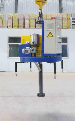 Energiebesparing 0 ¥ 350 g/min Raffinated Flux Powder Spraying Amount Gesmolten aluminium ontgasmachine Voor 380V±10% Spanning