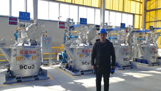 Druk 0,5-0,7 MPa Schotelvoorverwarmer Voor overdrachtsschotels Baktemperatuur 0-850°C