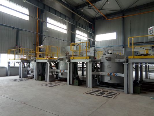 Het stille de Gieterijaluminium van Verrichtingsgelectric het Smelten Oven 800K Hydraulische Overhellen
