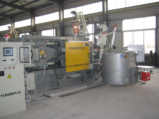 Stationaire van het Typealuminium Zilveren 800KG Industriële het Aluminium Smeltende Oven van de de Smeltkroesoven