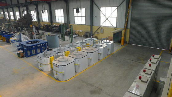 1200KG aluminium Smeltende Oven