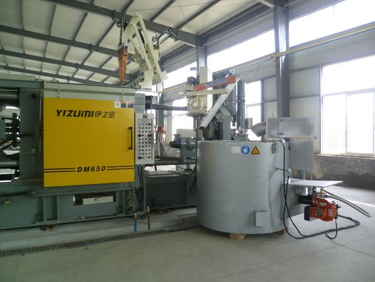 220 V automatische aluminium smeltoven met handmatige bediening