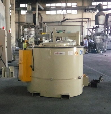 220 V automatische aluminium smeltoven met handmatige bediening