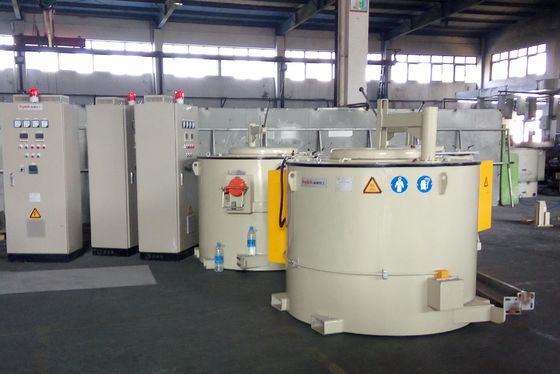 220 V automatische aluminium smeltoven met handmatige bediening