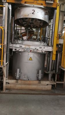 900KG de zilveren Oven van de Aluminiumsmeltkroes