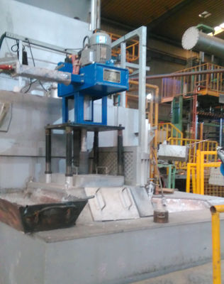 Constante ontgassing met 4kW totale vermogen Aluminium ontgassingsmachine en instelbare gasstroom