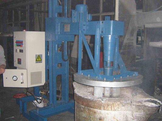 Het Ontgassen van 600 T/min Roterend Eenheidsproces om de Ventilator van de Aluminium Koellucht te raffineren