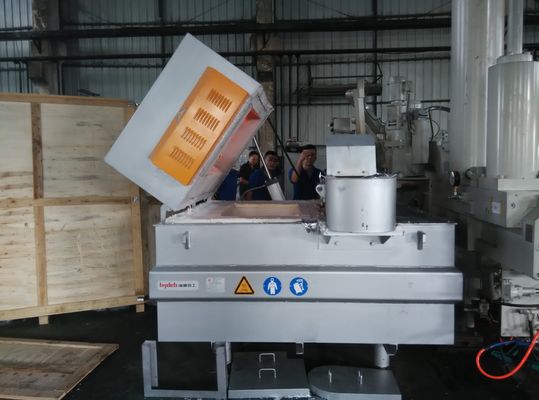 24 uren die Rand de Holdingsoven van 600KG voor het Lage Afgietsel van Aluimnum gieten