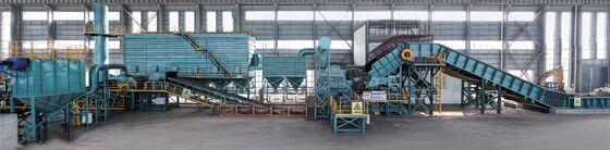Industriële aluminium versnipper met een-as-, twee-as- en vier-asconfiguratie voor efficiënte recycling
